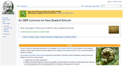 Desktop Screenshot of nz.wikieducator.org