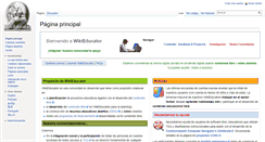 Desktop Screenshot of es.wikieducator.org